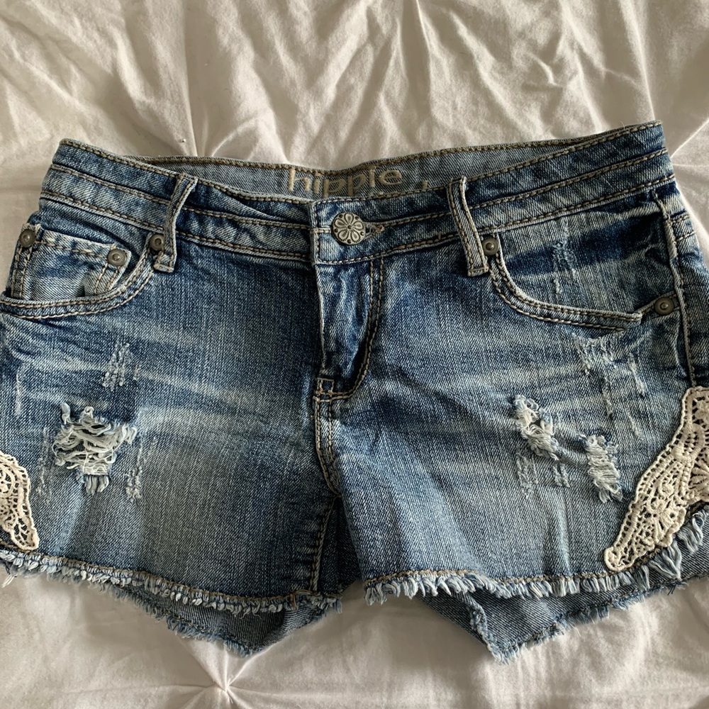 hippie laundry Denim Shorts